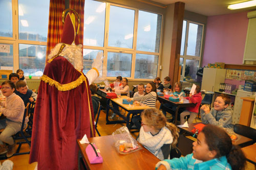 Venue de Saint-Nicolas en 4ème primaire