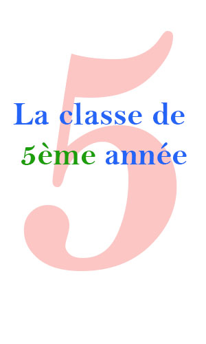 5ème année