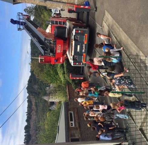 Pompiers Saint Joseph Remouchamps ecole fondamentale maternel primaire 1